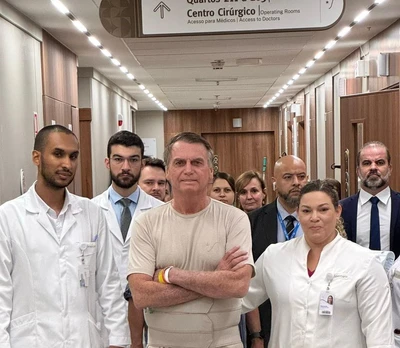 Após alta hospitalar, Bolsonaro anuncia participação em marcha pró-anistia em Brasília